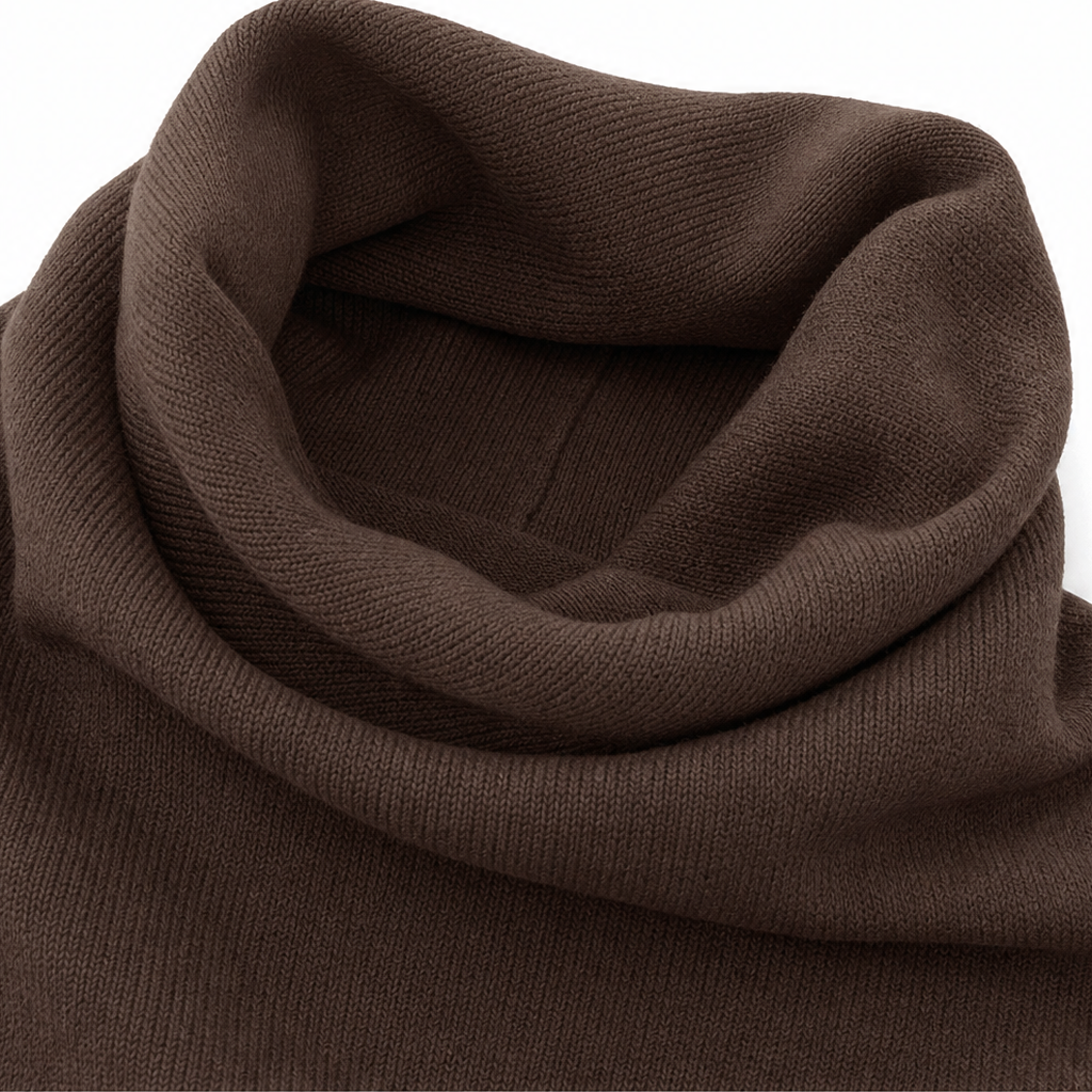Queenway – Draped Cowl-Neck Top And Trouser Set